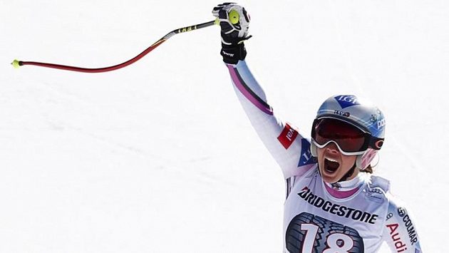 Weiratherová slaví svůj triumf v Ga-Pa. Weiratherová slaví svůj triumf v Ga-Pa.
