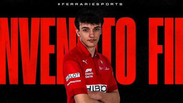 Jezdec virtuálních závodů Filip Prešnajder bude od nové sezony jezdit za tým Ferrari Esports Jezdec virtuálních závodů Filip Prešnajder bude od nové sezony jezdit za tým Ferrari Esports