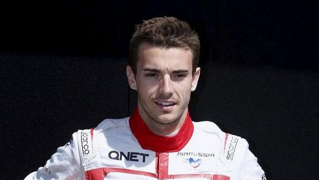 Pilot stáje Marussia Jules Bianchi. Pilot stáje Marussia Jules Bianchi.