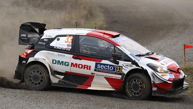 Finskou rallye vyhrál Brit Elfyn Evans s toyotou Finskou rallye vyhrál Brit Elfyn Evans s toyotou