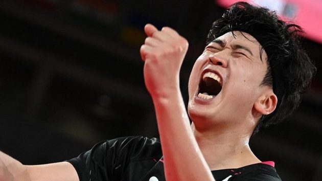 Korejský stolní tenista Čong Jong-sik Korejský stolní tenista Čong Jong-sik