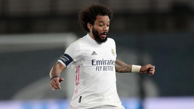 Fotbalista Realu Madrid Marcelo během úvodního semifinále Ligy mistrů s Chelsea. Fotbalista Realu Madrid Marcelo během úvodního semifinále Ligy mistrů s Chelsea.