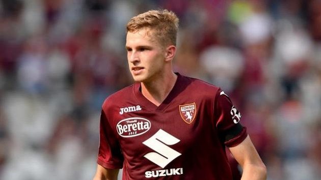 Český fotbalový obránce David Zima během svého prvního zápasu Serie A v dresu FC Turín. Český fotbalový obránce David Zima během svého prvního zápasu Serie A v dresu FC Turín.