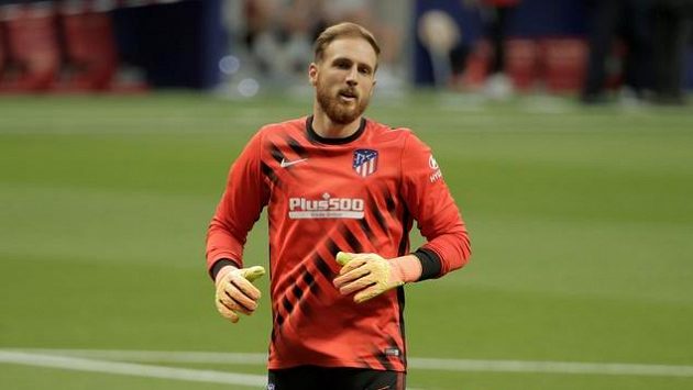 Gólman Atlética Madrid Jan Oblak. Gólman Atlética Madrid Jan Oblak.