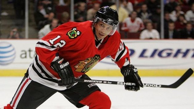 Peter Bondra na snímku z dob, kdy ještě hrál NHL. Peter Bondra na snímku z dob, kdy ještě hrál NHL.