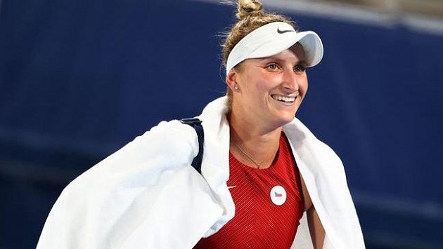 Markéta Vondroušová po výhře nad Naomi Ósakaovou Markéta Vondroušová po výhře nad Naomi Ósakaovou