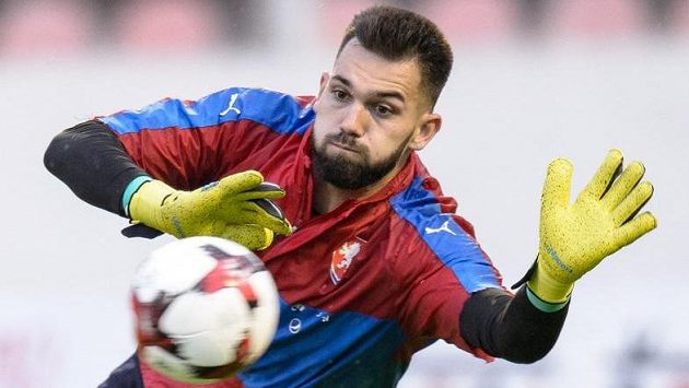 Tomáš Koubek během tréninku fotbalové reprezentace. Tomáš Koubek během tréninku fotbalové reprezentace.