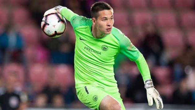 Brankář Slovan Liberec Filip Nguyen. Brankář Slovan Liberec Filip Nguyen.