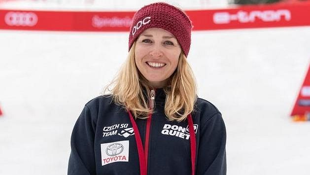 Česká lyžařka Tereza Kmochová na archivním snímku. Česká lyžařka Tereza Kmochová na archivním snímku.