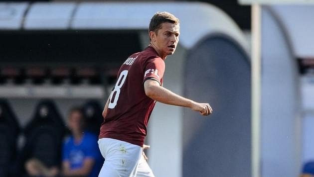 Sparťan Daniel Horák si připsal ligový debut. Sparťan Daniel Horák si připsal ligový debut.