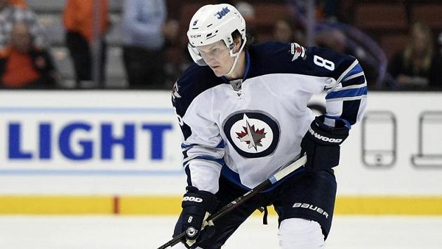 Jacob Trouba z Winnipegu. Jacob Trouba z Winnipegu.