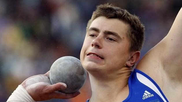 Německý koulař David Storl na archivním snímku. Německý koulař David Storl na archivním snímku.