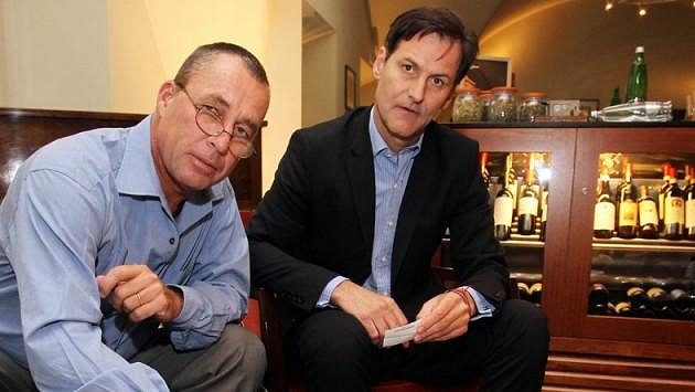 Karel Nováček a Ivan Lendl na archivní snímku Karel Nováček a Ivan Lendl na archivní snímku