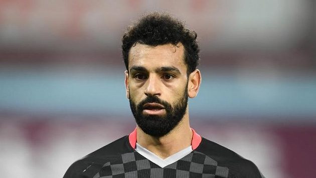 Fotbalista Liverpoolu Mohamed Salah během utkání s Tottenhamem. Fotbalista Liverpoolu Mohamed Salah během utkání s Tottenhamem.