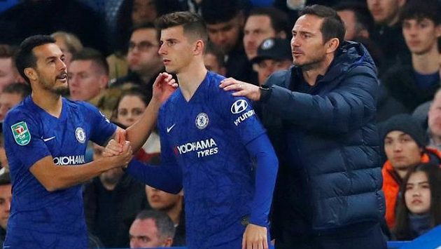 Frank Lampard zatím může být s výkony svých svěřenců spokojen Frank Lampard zatím může být s výkony svých svěřenců spokojen
