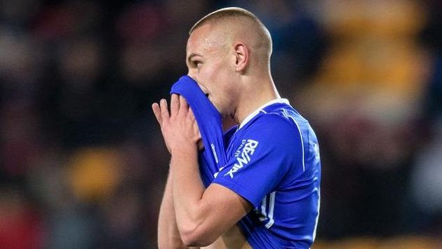 Denis Granečný v dresu Baníku Ostrava. Na jaře bude hostovat v Českých Budějovicích. Denis Granečný v dresu Baníku Ostrava. Na jaře bude hostovat v Českých Budějovicích.