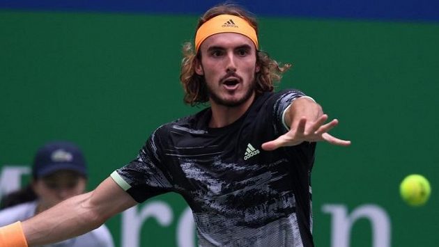 Řecký tenista Stefanos Tsitsipas Řecký tenista Stefanos Tsitsipas