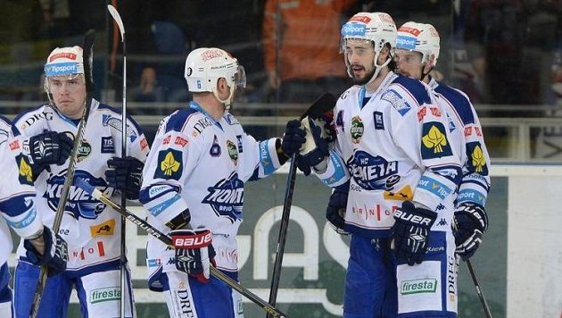 Hokejisté Komety Brno - ilustrační foto. Hokejisté Komety Brno - ilustrační foto.