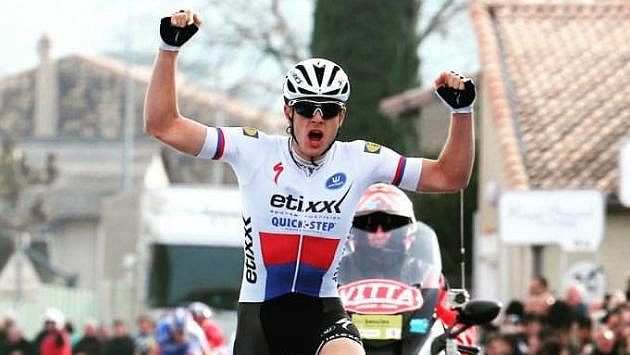 Petr Vakoč slaví triumf při francouzské jednorázovce Classic Sud Ardeche. Petr Vakoč slaví triumf při francouzské jednorázovce Classic Sud Ardeche.