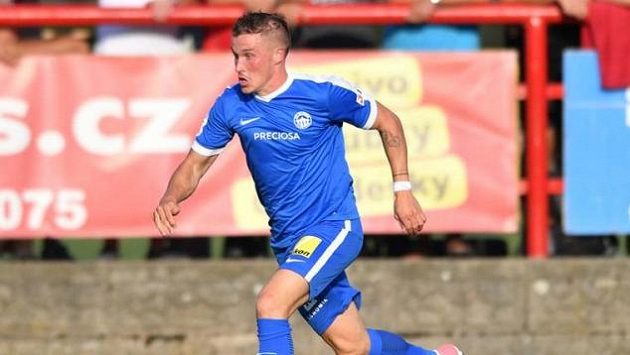 Liberecký fotbalista Tomáš Malinský. Liberecký fotbalista Tomáš Malinský.