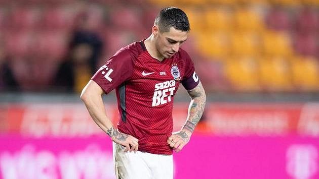 Nicolae Stanciu byl smutný z toho, že se Spartě tolik nedařilo. Nicolae Stanciu byl smutný z toho, že se Spartě tolik nedařilo.
