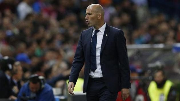 Kouč Realu Madrid Zinedine Zidane. Kouč Realu Madrid Zinedine Zidane.