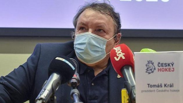 Prezident Českého hokeje Tomáš Král Prezident Českého hokeje Tomáš Král