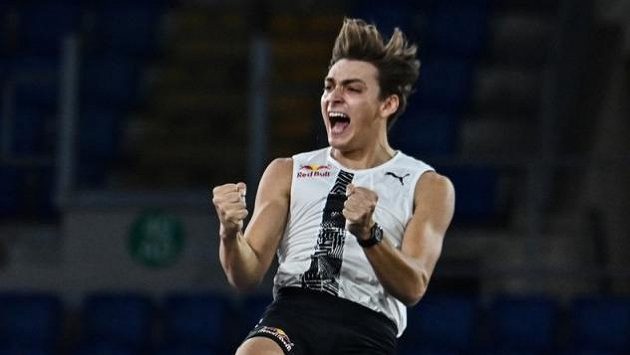 Tyčkař Armand Duplantis Tyčkař Armand Duplantis