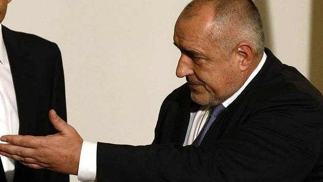 Bulharský premiér Bojko Borisov. Bulharský premiér Bojko Borisov.