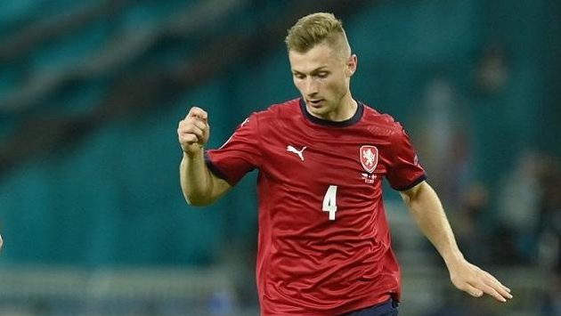Jakub Brabec v dresu národního týmu. Jakub Brabec v dresu národního týmu.