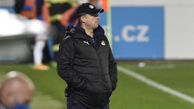 Trenér Slovácka Martin Svědík. Trenér Slovácka Martin Svědík.