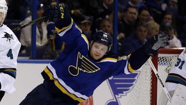 Útočník St. Louis Vladimir Tarasenko. Útočník St. Louis Vladimir Tarasenko.