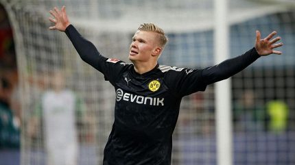 Premiéra jako hrom! Haaland při premiéře za Dortmund dal hattrick za 20 minut