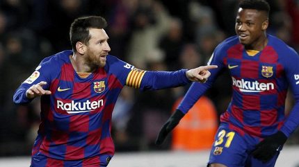 Setién prožil s Barcelonou vítěznou premiéru, rozhodl Messi