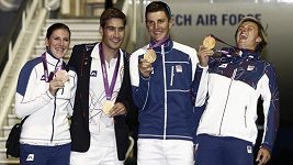 Návrat zlatých olympioniků z Londýna Návrat zlatých olympioniků z Londýna