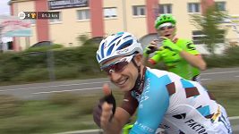 Cyril Gautier požádal během poslední etapy Tour přítelkyni o ruku Cyril Gautier požádal během poslední etapy Tour přítelkyni o ruku